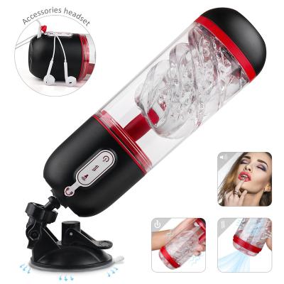 China Real sex sensation factory price sex masturbation cup toys automatic electric masturbation cup for male for sale