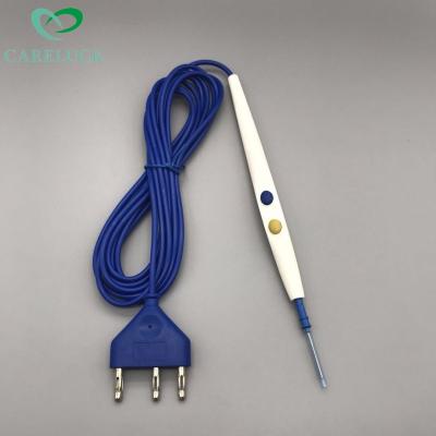 China Factory direct plastic electrosurgical pencil for surgical disposable medical hand check use for sale