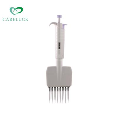 China Factory price 8 channel medical autoclavable micropipette laboratory and micropipette multichannel pipette for sale