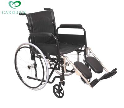 China Powder coating steel frame trade assurance wheelchair used manual types with good price for sale