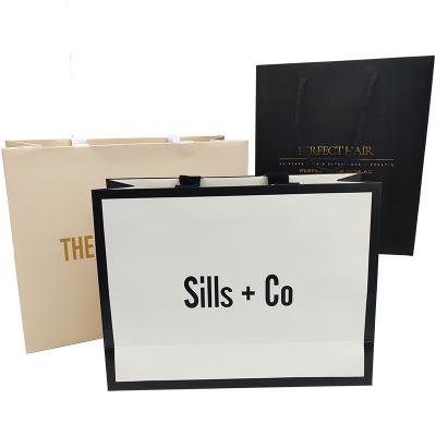 China Custom Logo Kraft Paper Bag Printed High Quality Wholesale Recyclable for sale