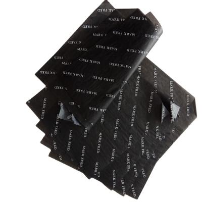 China Waterproof Custom Printed Thin And Soft Black Tissue Paper / Cotton Paper For Gift Wrapping for sale