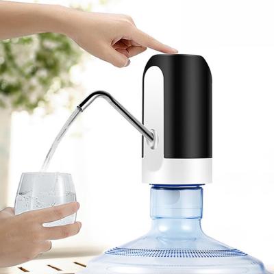 China Modern Mini Manual Pump Bottled Hot And Cold Portable Electric Automatic Water Dispenser Usb Rechargeable Pump for sale