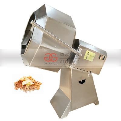 China food & Beverage Factory GG800 Green Mung Bean Flavor Tumbler Coating Tea Seasoning Machine for sale