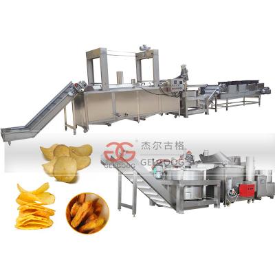 China Vegetable Processing Plant Gelgoog Yam Turnip Camote Chips Making Machine Cassava Chips Production Line for sale