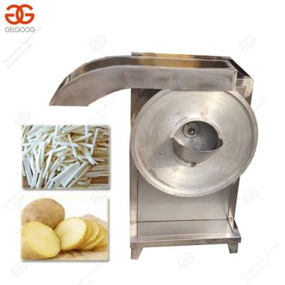 China Snack Factory Gelgoog GG-CS1 Factory Price Automatic Potato Chips Cutting Machine for sale