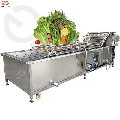 China Sweet Potato Sugar Cane Cleaning Seaweed Lettuce Herb Ginger Tomato Washing Machine High Efficiency Hot Sale for sale