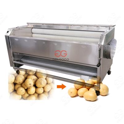 China High Efficiency GELGOOG Stainless Steel Potato Chips Washing Taro Potato Washing Peeling Machine for sale