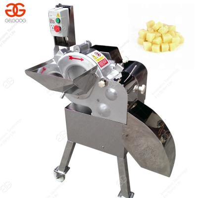 China Automatic Potato Chips Chopper Potato Chopping Machine For 3-25mm Cut Off 800 for sale