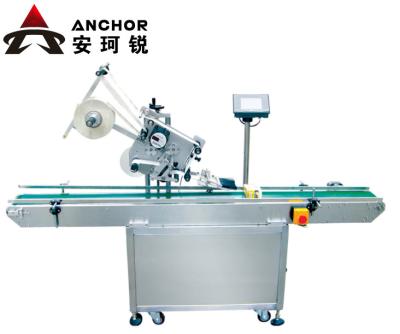 China TS-210 Automatic Food Labeling Machine For Label Card Bag Capsule Top Flat Surface for sale