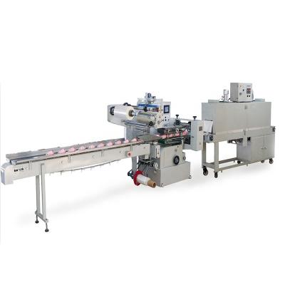 China Automatic Food Heat Shrink Wrapping Machine For Factory for sale