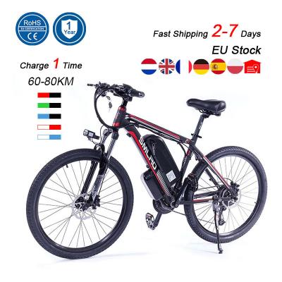 China EU Warehouse E Bike China Manufacturer Customized 10Ah Standard Electric Bike Mountain Bike for sale