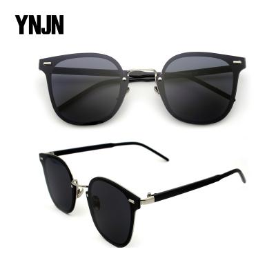 China Fashion Sunglasses Metal Korean Style Promotional Glasses Shape Newest 2021 Sunglasses for sale