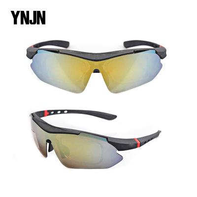 China China Supplier Half Frame PC Frame Novelty Man Sports Cycling Glasses Sports Sunglasses Surf Sunglasses for sale