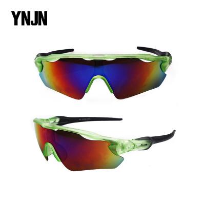 China Sports sunglasses 2021 latest trending colorful custom logo sport sunglasses china polarized for sale