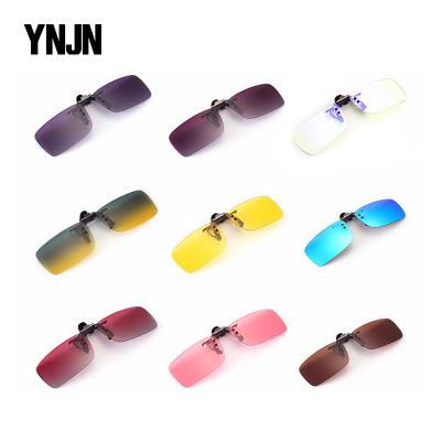 China China CE Fashion Clip Fashion Sunglasses Trendy Custom Logo On Cap Sunglasses for sale