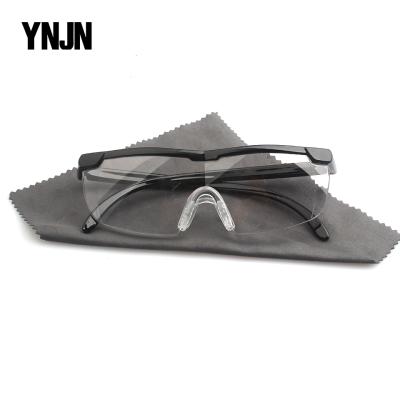 China Customized Rimless Built-in Reading Glasses Thin Magnifiers 1.6X for sale