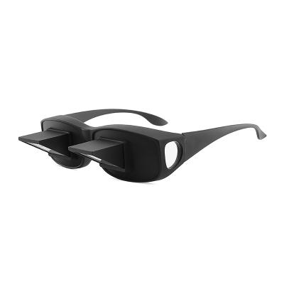 China Horizontal Indicating TV Glass Lazy Periscope Sit View Glasses On Bed Lay Down Bed Prism Glasses Lazy Glasses for sale