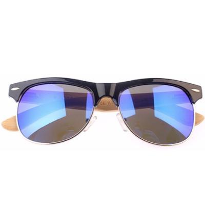 China 2021 hottest product promotional wholesale bamboo wooden sunglasses fashion sunglasses for sale