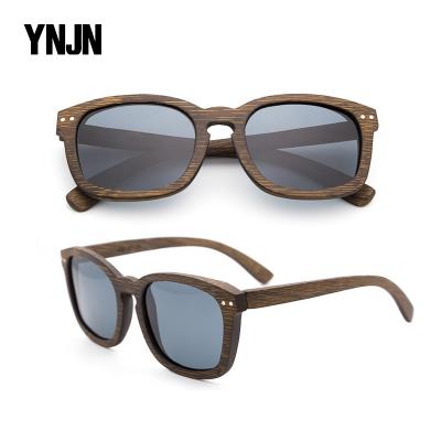 China High-end high-end fashion most popular fashion custom logo retro fashion sunglasses CE high-end wooden bamboo sunglasses for sale