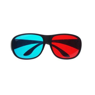 China Cheap hot sale unisex home theater virtual reality 3d glasses good price video volume buy red blue 3d glasses for sale