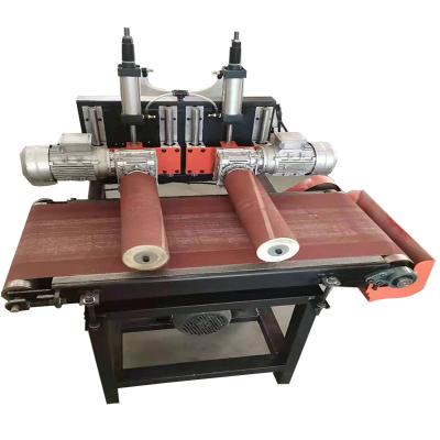 China Building material stores furniture sandpaper woodworking sanding and brush benchtop wood drum sander machine for sale