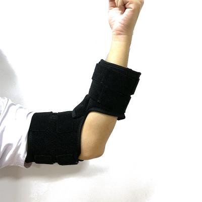 China Adult Adjustable Angle Elbow Splint, Soft Elbow Brace Support Immobilizer Stabilizer with Loops for Elbow Pain Relief for sale