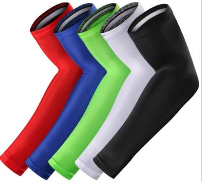 China Wholesale Antibacterial Sports Warmers Elastic Non-slip Exercise Brace Support Elbow Arm Compression Compression Sleeve for sale