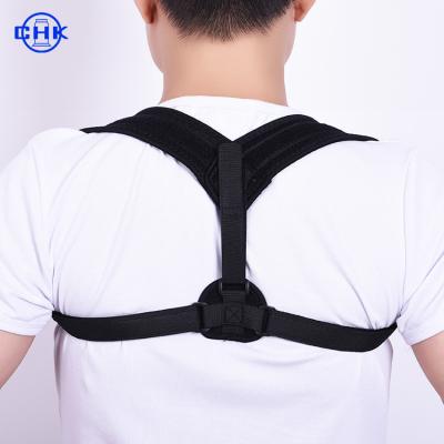 China Proper Posture Innovated Classic Effective Posture Upper Brace Unisex Neoprene Support Adjustable Shoulder and Back Strap for sale