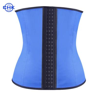 China Wholesale Viable In Stock 3 Hooks Latex Neoprene Waist Trainer Corset for sale