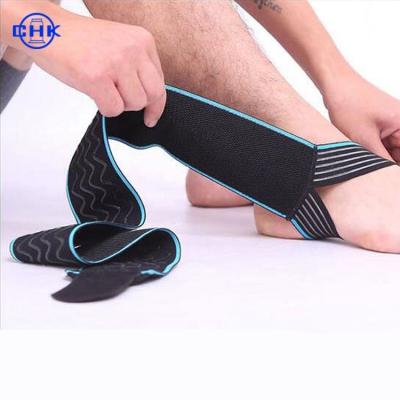 China Adjustable Elastic Anti Slip Ankle Compression Support Strap Ankle Protector Wrap OEM Available With Multi Colors for sale