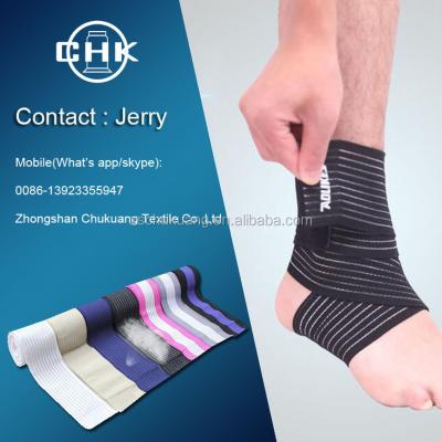 China High Compression Outdoor Sports Wrapping Ventilated Ankle To Protect Support Bandages for sale