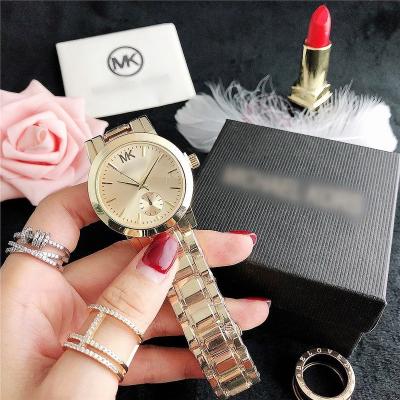 China 2022 high quality unisex branded watches 3 pcs MOQ quartz watch automatico d'orologi stainless steel mesh watches women wrist luxury for sale