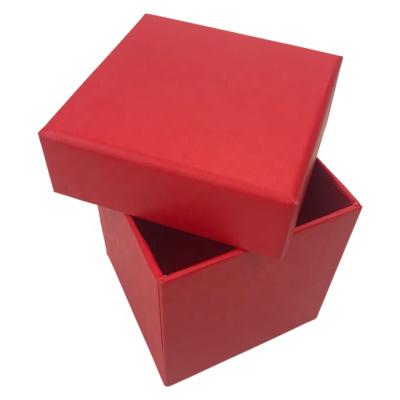 China Luxury Packaging Custom Red Printing Hard Cover And Bottom Gift Box For Rose Packaging Box for sale