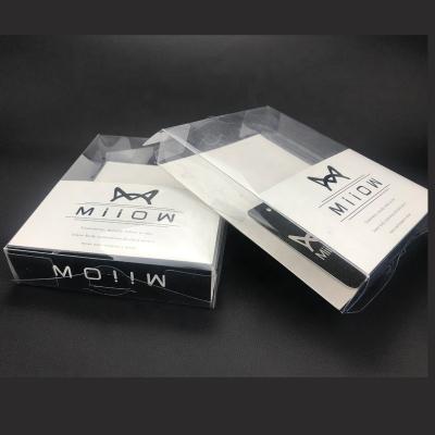 China Plastic Packaging Window Box Retail Packaging Box For Phone Case Packaging With Hanger for sale