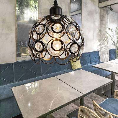 China PUCHEN E27 Modern Bowl Shaped Decorative Elegant Suspended Hanging Lamp Living Room Nordic Iron Lights Industrial Pendant Ceiling Lamps for sale