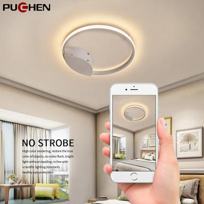 China PUCHEN E27 Modern Bowl Shaped Decorative Elegant Hanging Lamp Living Room Nordic Iron Lights Contemporary Pendant Ceiling Lights for sale