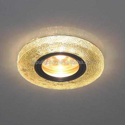 China 11 Colors Puchen Resin Round MR16 GU10 Crystal Spotlight With SMD2835 And Led Driver Ceiling Projector Modern Hotel Housing Living Room for sale