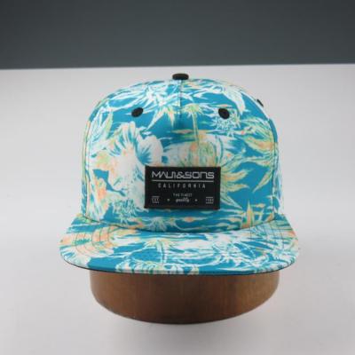 China JOINT Factory Direct Snapback Printing Pattern Cover 6 Panel Style With 3D Embroidery Logo Snapback Cap for sale