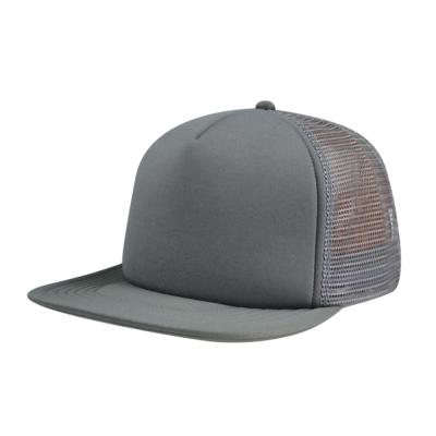 China OEM 5 Panel Plain Trucker Hat Mesh Sponge Customs JOINT Snapback Hat for sale