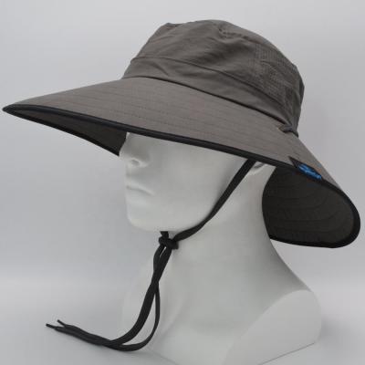 China Custom UPF 50+ Foldable Quick Dry Beach Safari Boonie Bucket Hat Unisex Hike Hunting Hat for sale