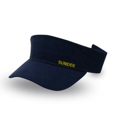 China COMMON New Product Visor Protection Sports Hats Custom Embroidery Logo Adjustable for sale