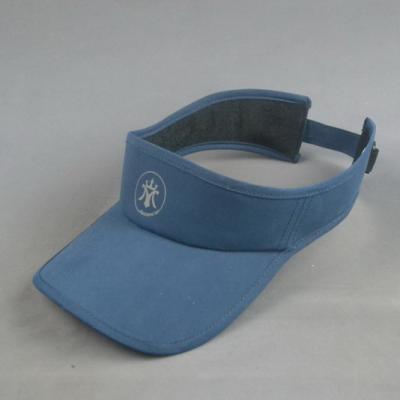 China Comfortable Custom Breathable Sports Visor Hat With Reflective Printing Cap for sale