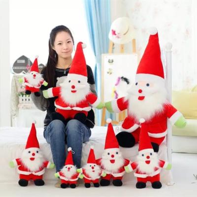 China Promotion Model Free Recordable Plush Red Christmas 30cm Stuffed Toy Gifts Or Toy for sale