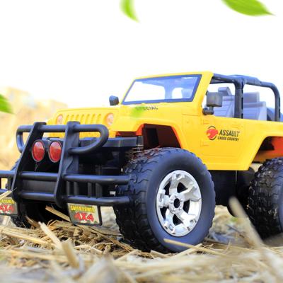 China Forward / Backward 1:12 Mini Electric Kids Camping 4x4 Trailer Truck Off Road RC Car for sale