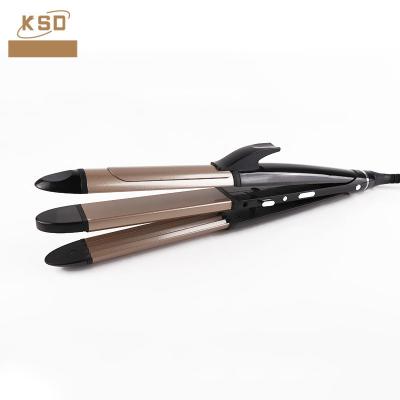 China Power Source Electric Hair Straightener Curling Iron With Neo Waving Function for sale