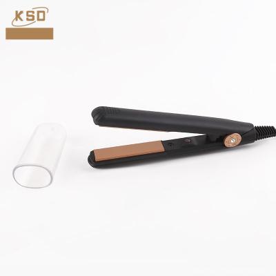 Κίνα Πιστοποιημένο CE ROHS 20W Mini Hair Straightener επίπεδο σίδερο με πλαστικό κάλυμμα προς πώληση