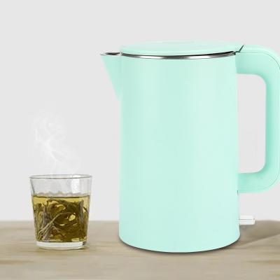 China 360 Degree Base Jug Electric Kettle Mint Green 1500W Temperature Control Rotation Hot Electric Kettle Boil-Dry Protection for sale