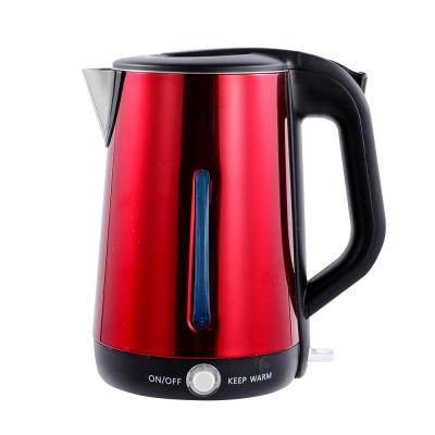 China 360 Degree Rotation Base Zoemi Electric Kettle With Transparent Window In Competitive Price 1.8L for sale