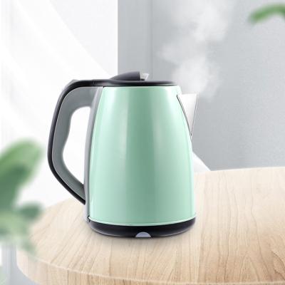 China 360 Degree Home Appliances Electric Kettle Stainless Steel Colored Water Boil-Dry Electric Low Rotation Protection 1.7L for sale